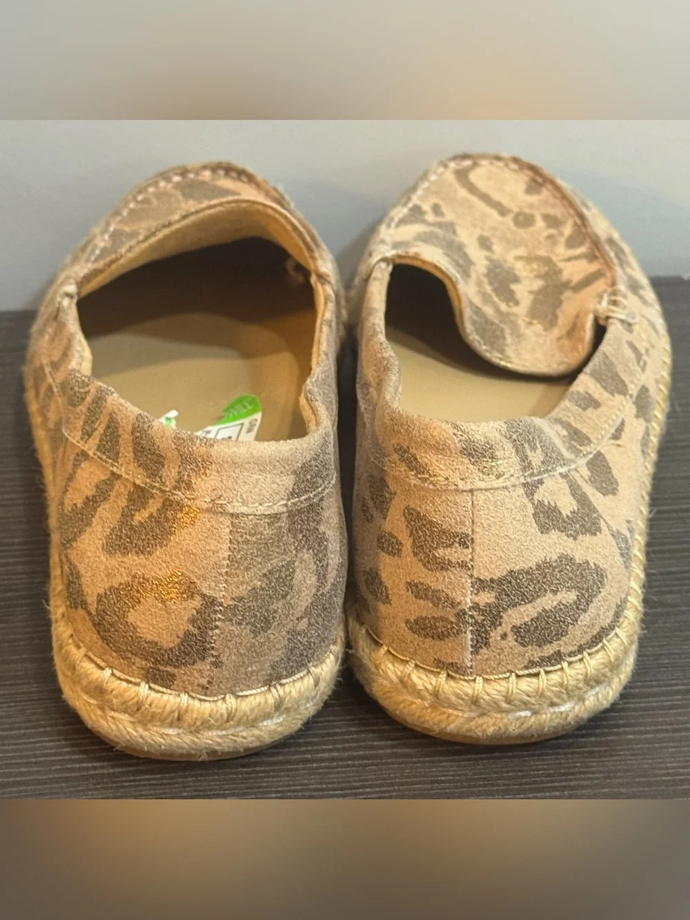 Naturalizer Leopard-Print Espadrille Loafers - Tan
